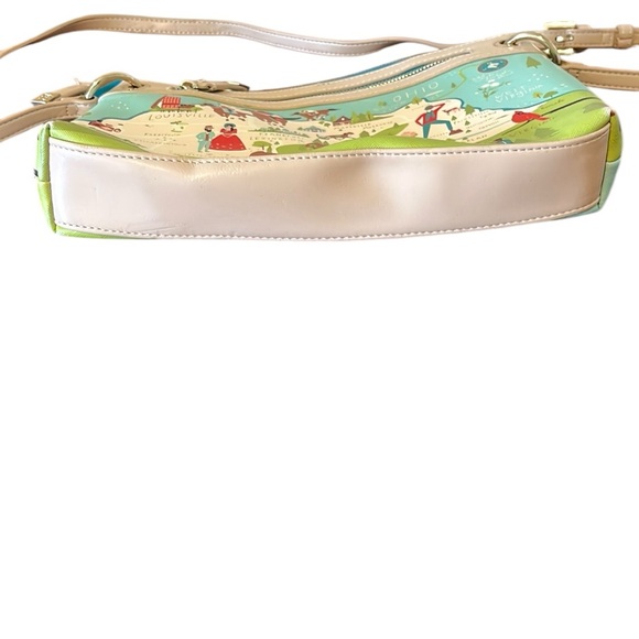 Spartina 449 Women's Leather Kentucky Crossbody Handbag - Picture 3 of 9